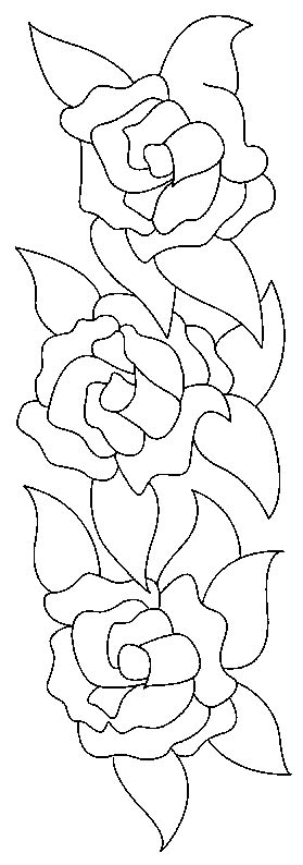 coloriage rose 01  Coloriage en ligne gratuit pour enfant