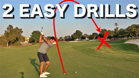 2 Swing Drills To Stop Slicing The Golf Ball Youtube