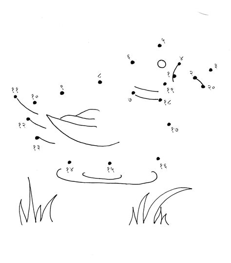 Kindergarten Connect The Dots Printable