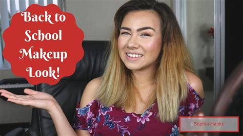 Back To School Makeup Look Basic Youtube