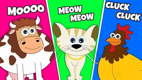 Sounds of the Animals Song | Songs For Children by Hooplakidz | Kids