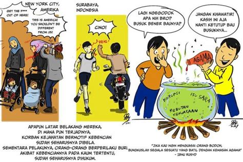 We did not find results for: Komik Kritik Sosial Soal Diskriminasi SARA Ini Jleb Banget!