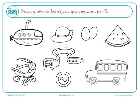 Dibujos Para Pintar Que Empiecen Con La Letra S - Dibujos Para Pintar