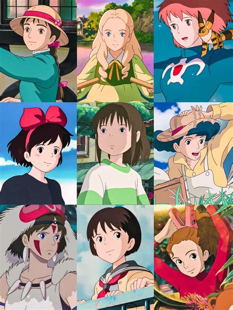 Studio Ghibli On Twitter RT Ghiblipicture Ghibli Girls