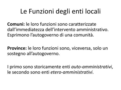 Ppt Gli Enti Locali Powerpoint Presentation Free Download Id1991885