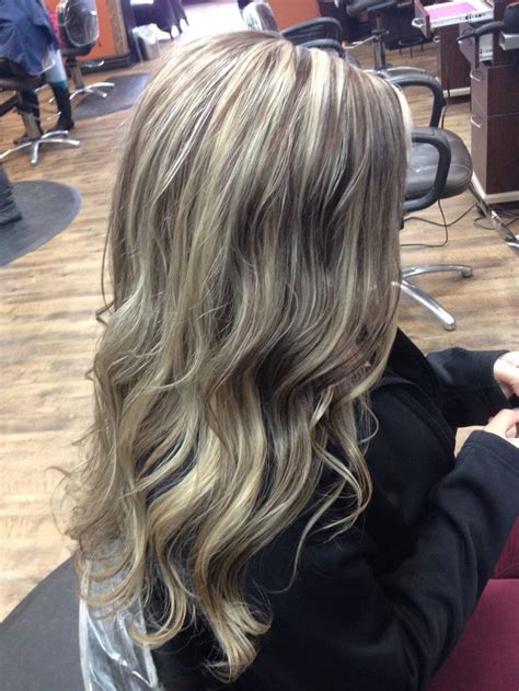 Tired of being labeled as a blonde or brunette? Add a warm neutral brown to spice up platinum blonde hair ...