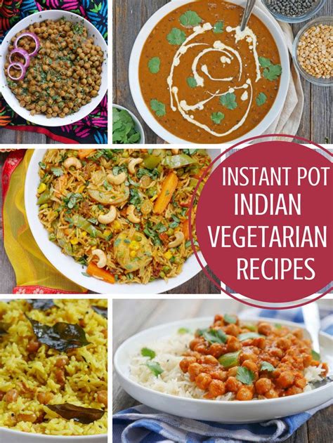 Healthy vegetarian instant pot recipes. I have a lot of Instant Pot Indian recipes on my blog and ...