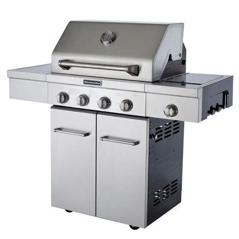 Simply find the replacement grill parts that you need to get your. KitchenAid 4-Burner Propane Gas Grill in Stainless Steel ...