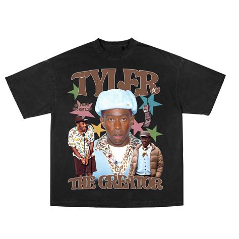 Tyler The Creator Graphic Tee Design Digital Art Etsy