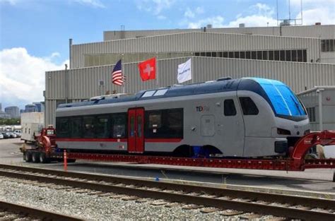 First Tex Rail Train Set For Atlanta Unveiling International Railway