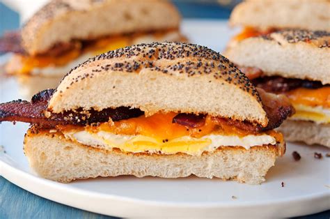 Garlic My Soul • Perfect Bacon Egg And Cheese Breakfast Sandwich