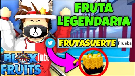 Ste C Digo Te Da Frutas Legendarias En Blox Fruits Youtube