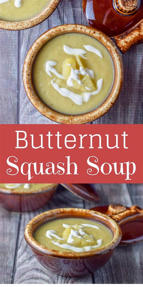 Easy Butternut Squash Soup | Scrumptious & Comforting ...