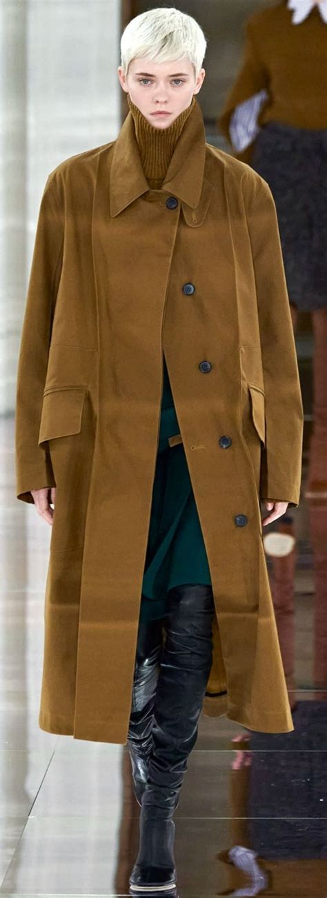 Victoria Beckham Fall 2020 Autumn Winter Fashion Fall Winter Duster Coat Trench Coat