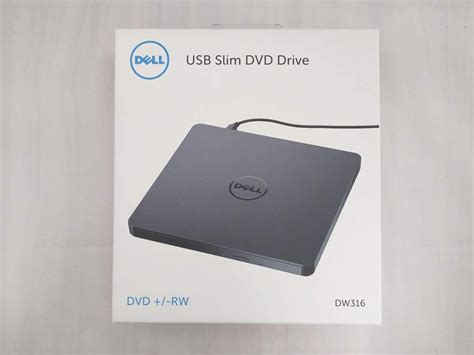 Dell Dw316 External Usb Slim Dvd Rw Optical Drive Uk