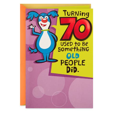 Youre One Of The Cool Ones Funny 70th Birthday Card Greeting Cards