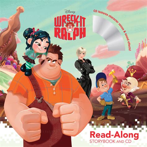 Wreck It Ralph Read Along Storybook And Cd Disney Books Disney