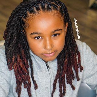 Braids and buns and bows, oh my! Pin by Latesha Renae on Kids locs | Beautiful dreadlocks ...