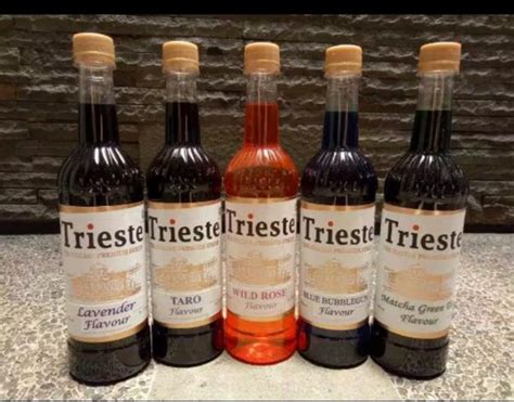 Jual Trieste Syrup Varian Rasa Komplit Trieste Syrup All Varian