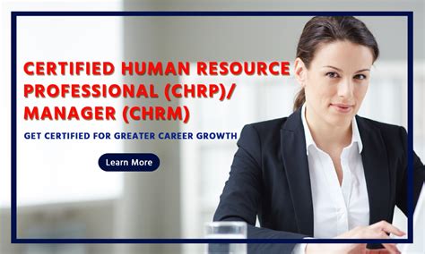 Certified Human Resource Professional Or Manager Human Resources