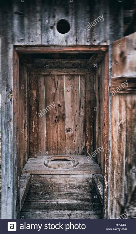2 old wooden toilet mesh no script land impact: Old historical wooden outside toilet WC outhouse Stock ...