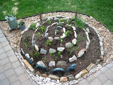 Determine how large your spiral garden and how you will make the spiral pattern. How To Build A Herb Spiral | Home Design, Garden ...