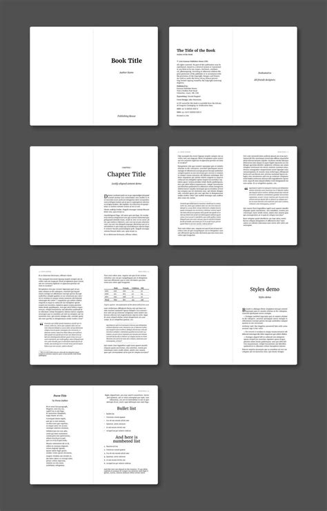 Indesign Book Templates Free Download