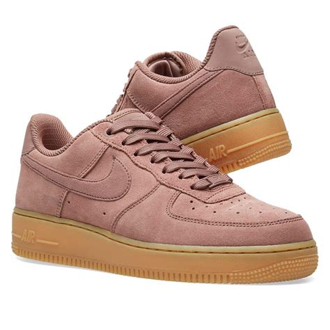 Nike air jordan 1 retro mid. Nike Air Force 1 '07 Se Suede in Pink - Lyst