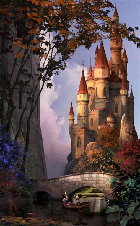 Fantasy Castle Disney Fine Art Fantasy Landscape