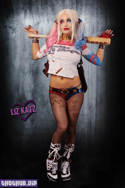 Sexy Liz Katz Harley Quinn Nude Cosplay Onlyfans Leaked Leaks