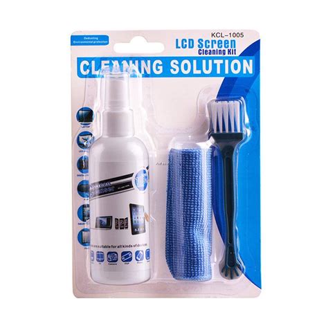 3 In 1 Pack Lcd Cleaner Screen Cleaning Kit For Lcd Laptop Screen Cd