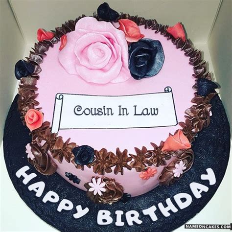 You help make life worth living and dreams worth dreaming. Happy Birthday cousin in law Cake Images