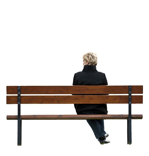Two People Sitting On A Bench Free Png