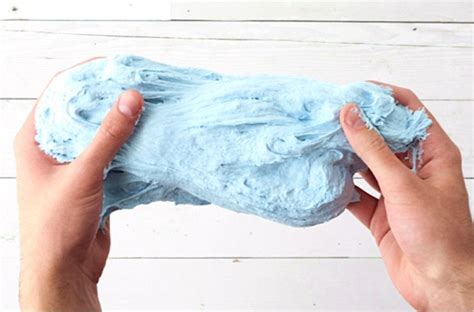 How To Make Fluffy Slime With Shaving Cream Diy Thrill