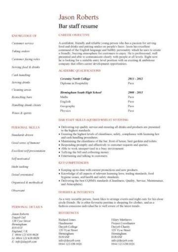 Best graduate assistant resume examples and writing tips. Great Cv Template No Experience Ideas student cv template ...