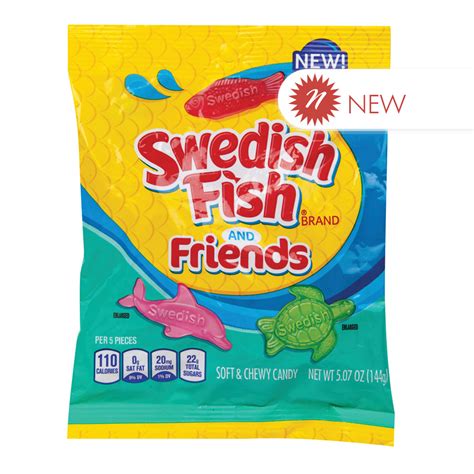 Swedish Fish And Friends 507 Oz Nassau Candy