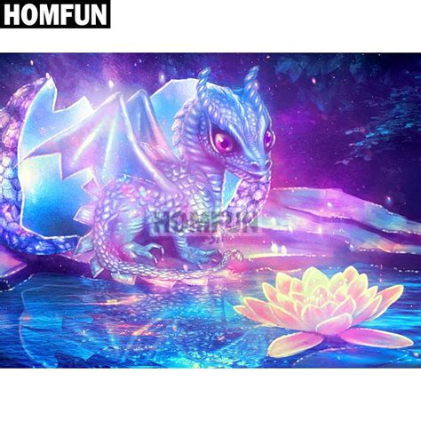 5d Diamond Painting Little Dragon Kit Bonanza Marketplace