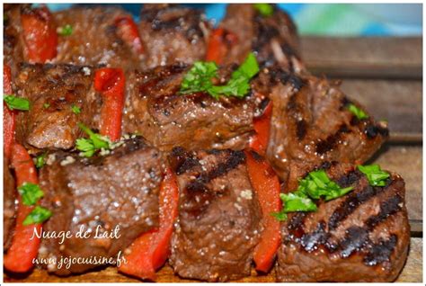 Brochettes de Boeuf épicé Marinade Brésilienne BBQ