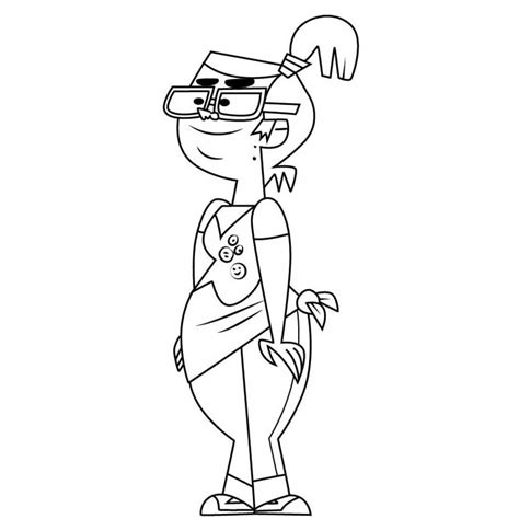 Total Drama Coloring Pages Beth
