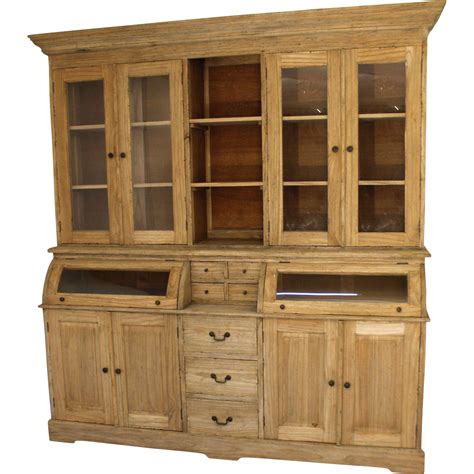 Large Country French Rustic Natural Wood Bread Cupboard SOLD on Ruby Lane