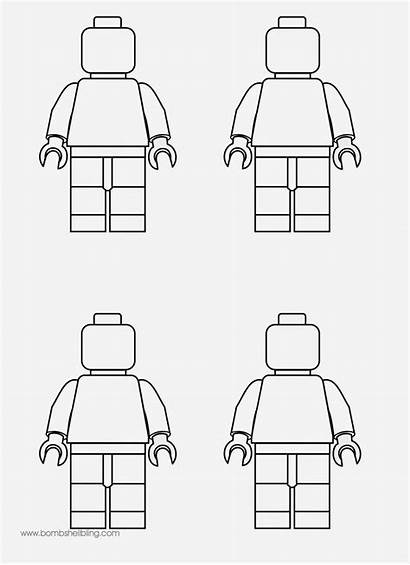 Lego Printable Template Draw Mattbgomez Birthday Party