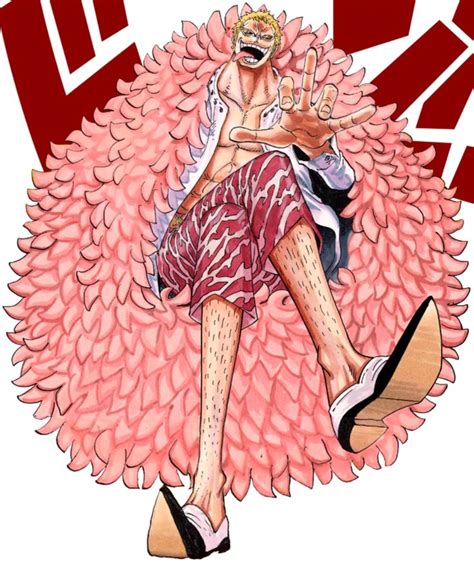 Donquixote Doflamingo Manga Anime One Piece Anime Characters One