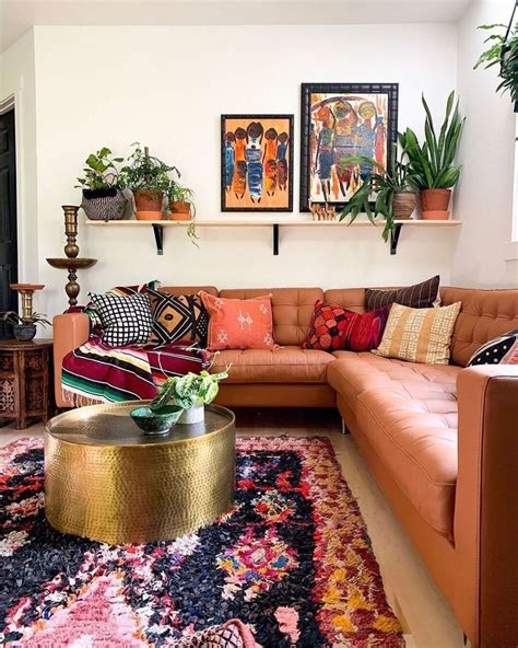 20 Stylish Bohemian Style Living Room Decoration Ideas In 2020 Home