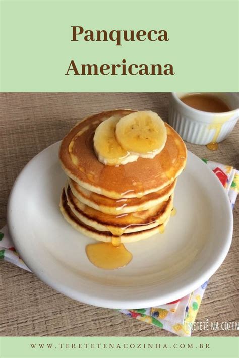 Panqueca Americana | Receita fácil e super aprovada ...