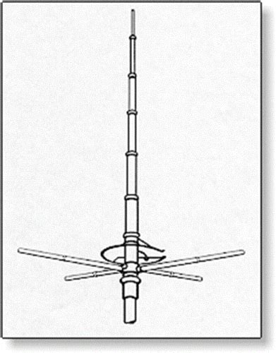 maco v5000 5 8 wave 5 000 watt ground plane cb collar antenna 5db gain 26 33 mhz ebay