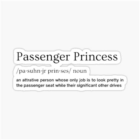 Meme Passenger Princess Light Background Sticker For Sale By Embaarc Redbubble