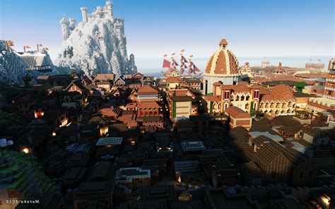 Find amazing minecraft backgrounds hd for desktop computer. Minecraft, Video Games, City, Cityscape Wallpapers HD ...