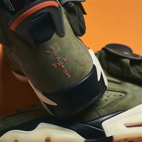Now Available Travis Scott X Air Jordan 6 Retro Olive — Sneaker Shouts
