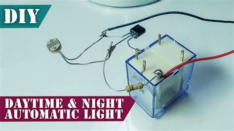 Automatic On And Off Light Switch Simple Diy Project Youtube