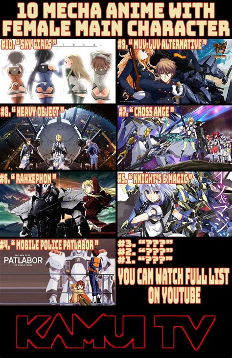Anime anime recommendation article goblin slayer. Top 10 Mecha Anime With Female Main Character ||NEW ...